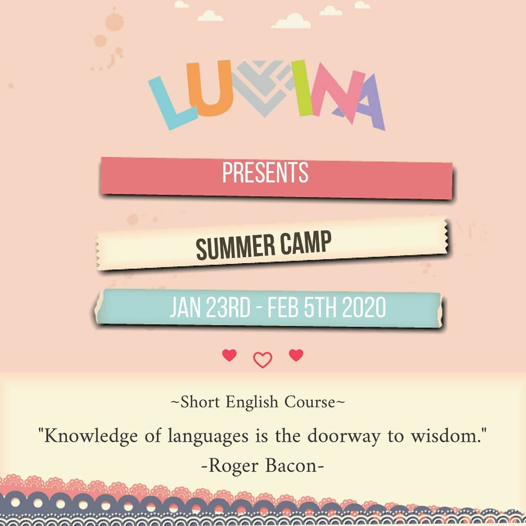 Short English Course – Summer Camp